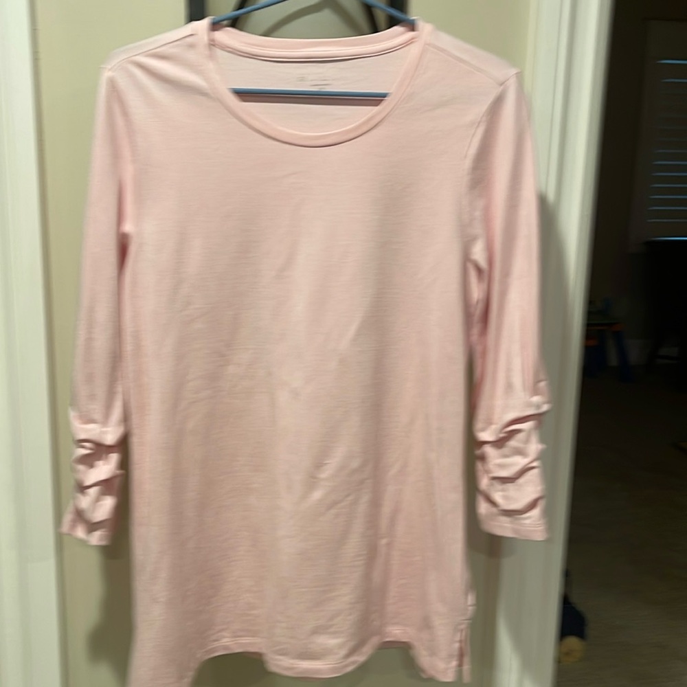 Pink tunic top